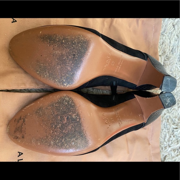 Vintage Alaia Mule Ankle Boot - Picture 4 of 6